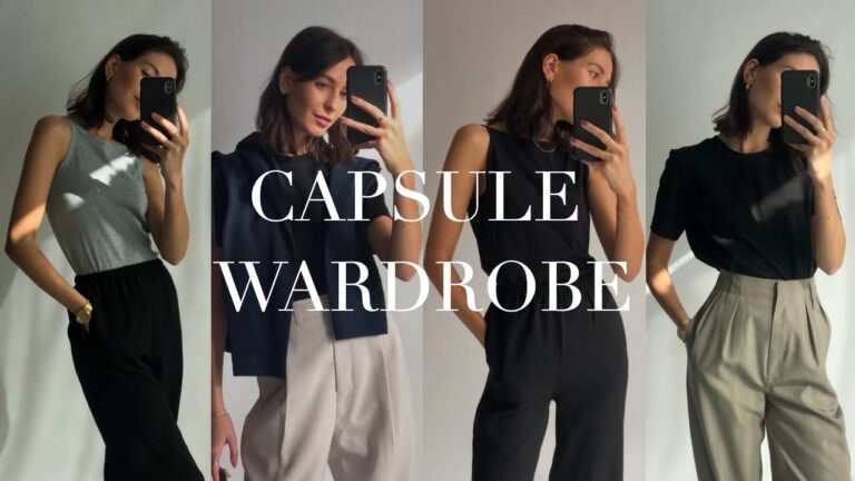 How to create the perfect capsule wardrobe