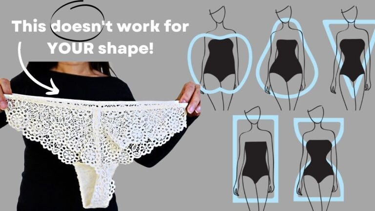 Are you choosing the right underware for your shape?