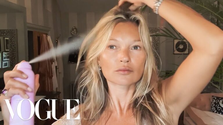 Kate Moss’s Guide to Cool-Girl Beauty