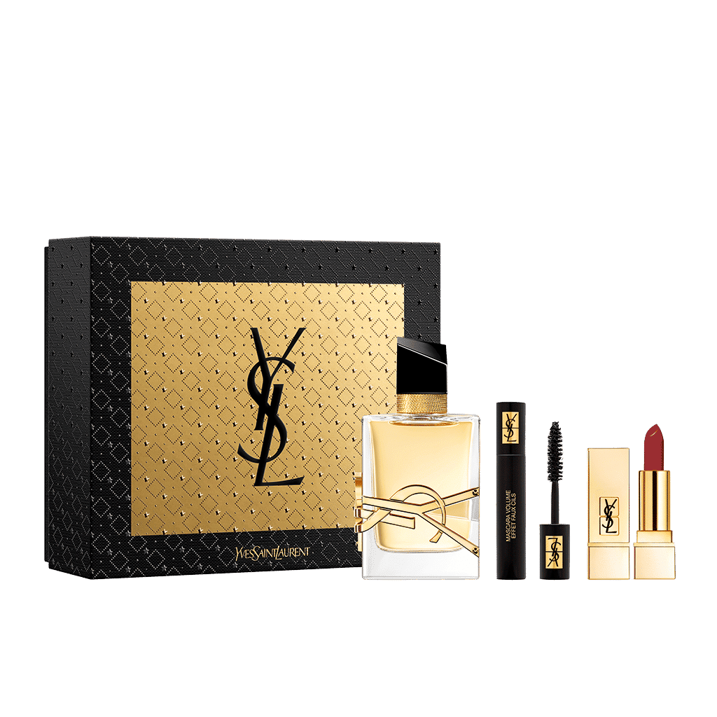 YSL Libre Gift 50ml+mini mascara Volume Effet+mini Lipstick Rouge Pure Couture