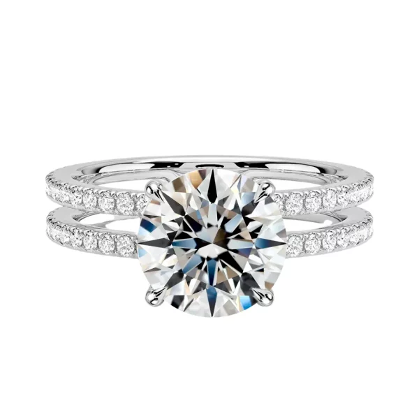 Exception diamanten ring