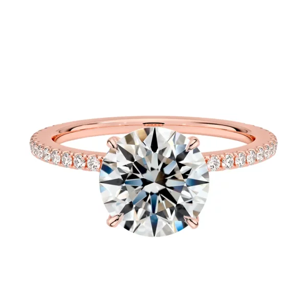 Prestige ring met diamanten solitaire